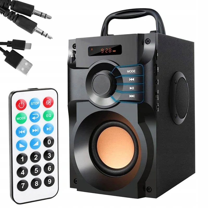 Bezdrôtový Bluetooth reproduktor A11 s rádiom a diaľkovým ovládaním