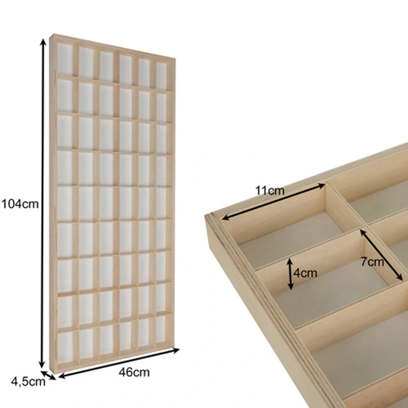 Drevený regál na bábiky 104 cm