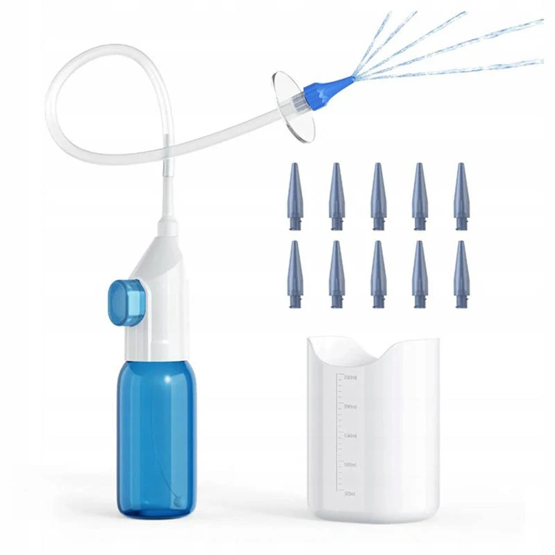 Bezdrôtový irigátor na čistenie uší