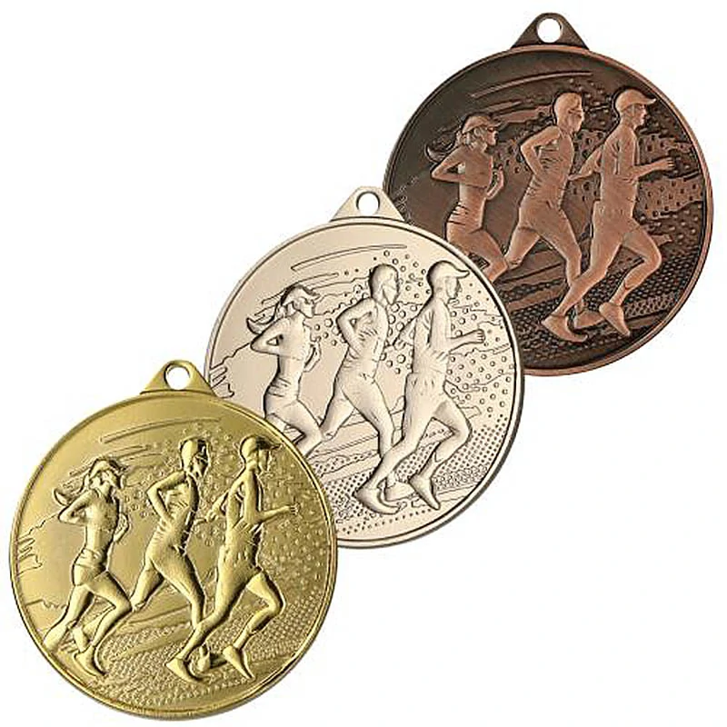 Medaila kovová ø 45mm: Beh - Atletika bronzová