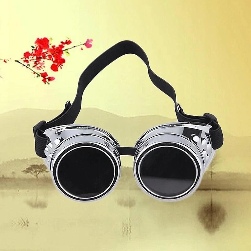 Retro ochranné okuliare so štylizovaným dizajnom