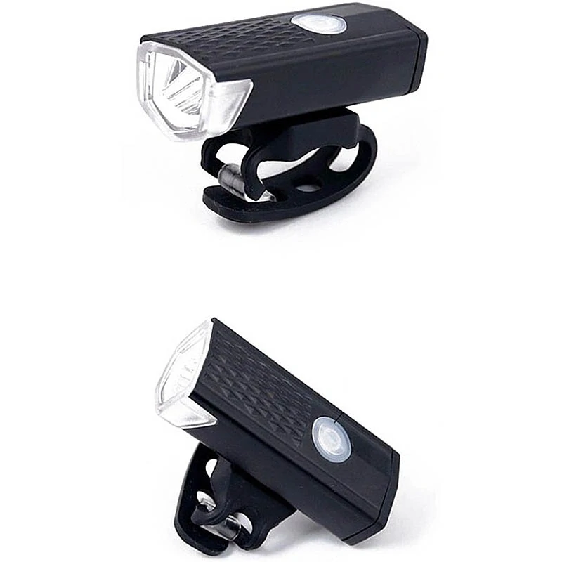 Súprava cyklistických LED svetiel USB predné + zadné