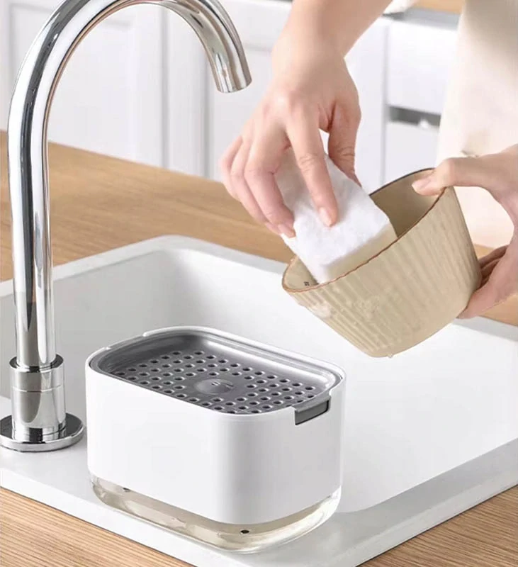 Kuchynský organizér s dávkovačom 4v1