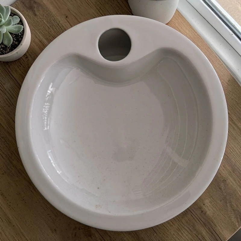 Porcelánová miniatúra umývadla Reutter Porzellan 19 cm