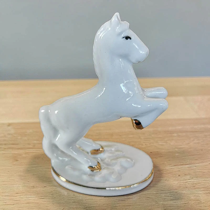 Porcelánová soška kôň Reutter Porzellan 7 cm