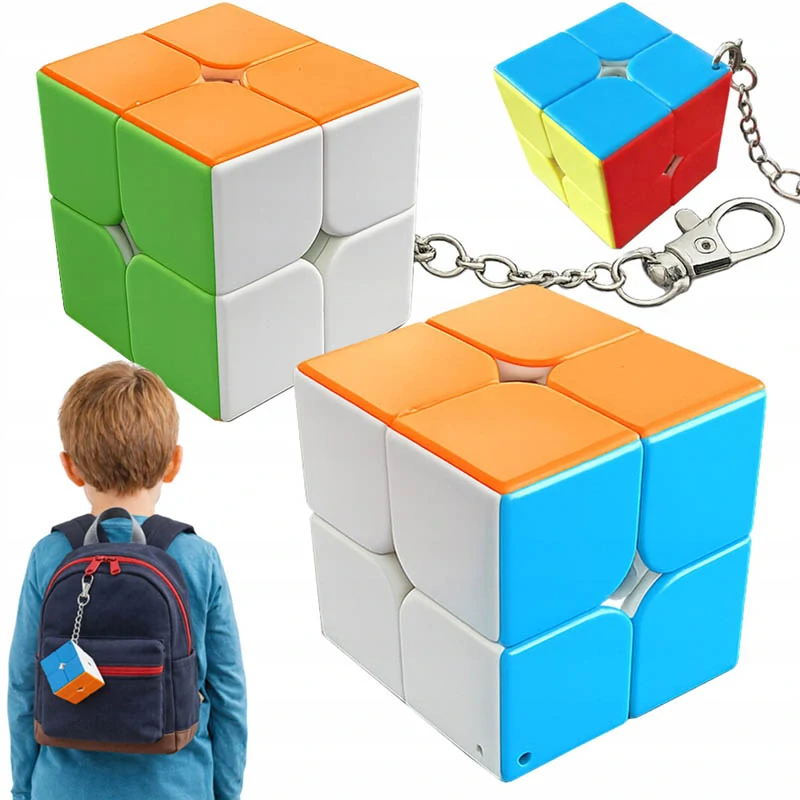 Mini Rubikova kocka prívesok 2 x 2