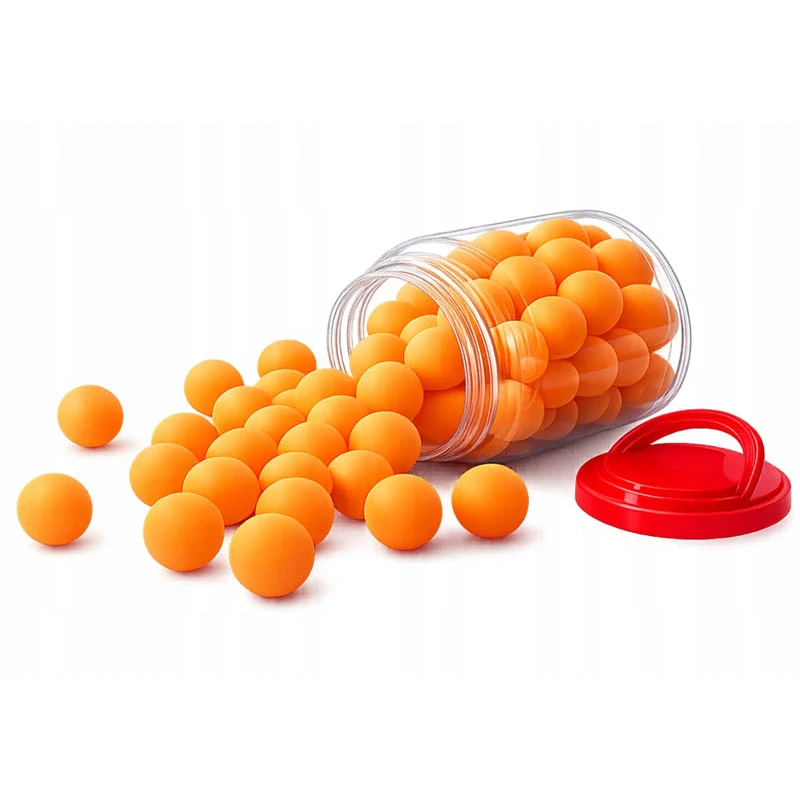 Loptičky na stolný tenis 60 ks oranžové