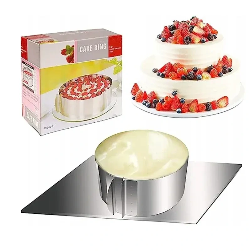 Nastaviteľná forma na tortu 16–28 cm