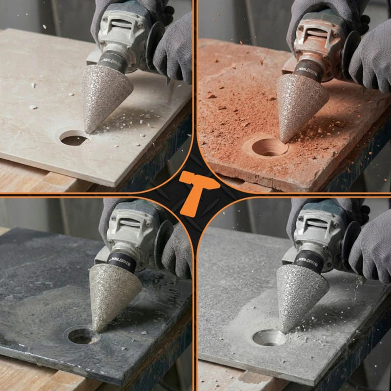 Diamantová kužeľová fréza 2–35 mm M14