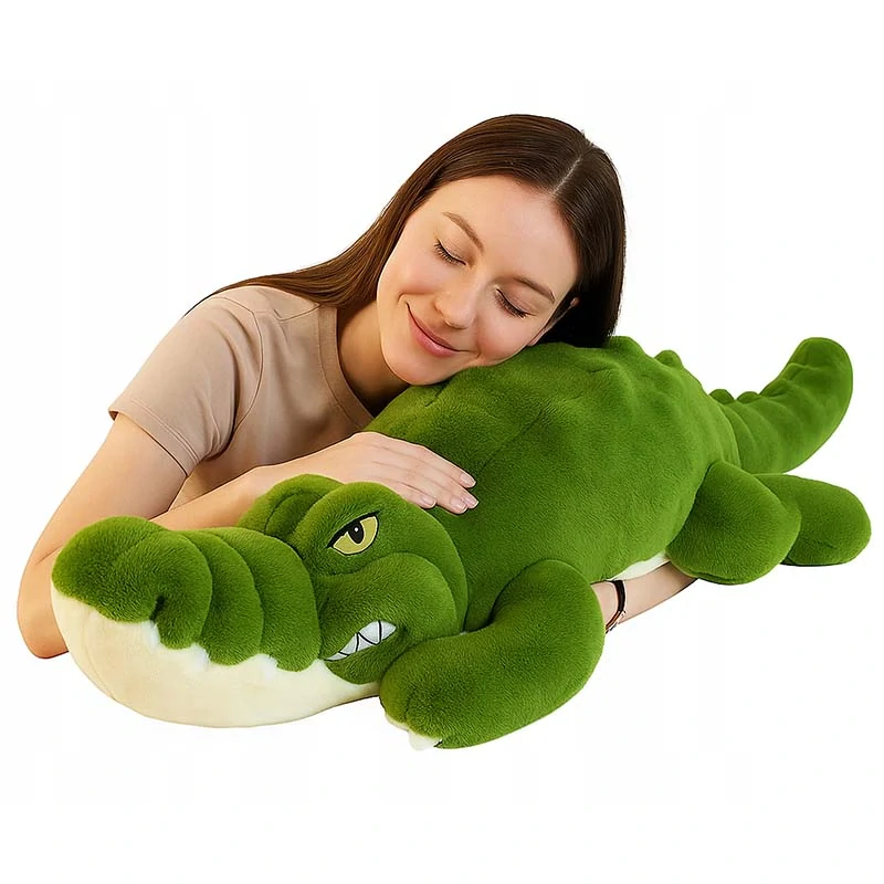 Plyšový krokodíl mega 100 cm