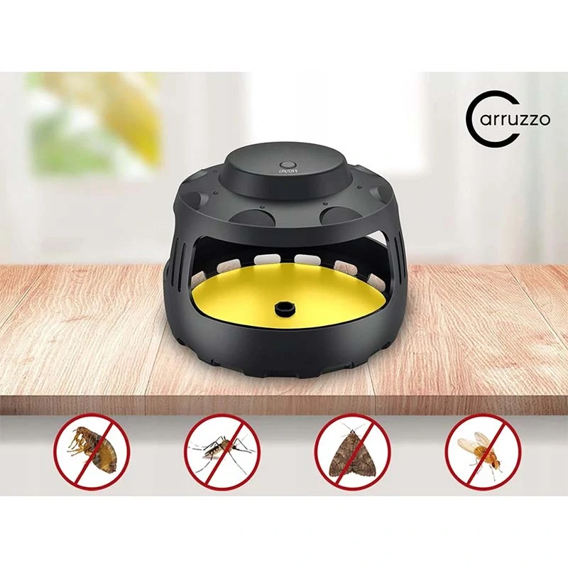 Elektrická pasca na hmyz s LED svetlom a lepovou podložkou