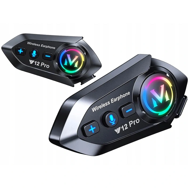 Interkom na motorku Bluetooth Y12 Pro