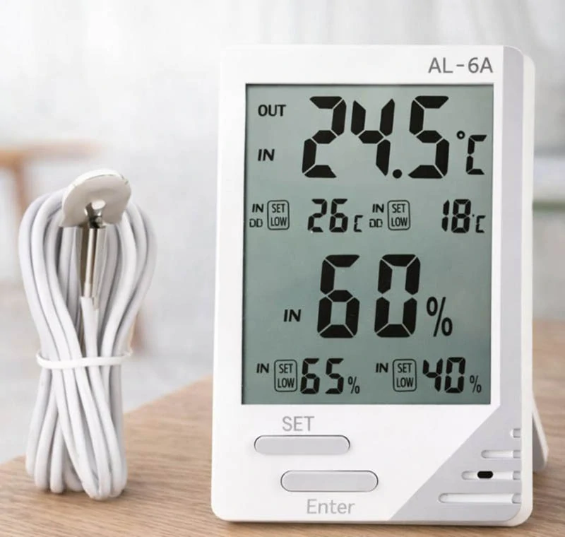 Digitálna meteostanica s externou sondou AL-6A