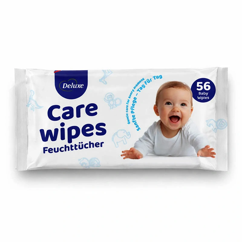 Deluxe Care vlhčené obrúsky pre deti 56 ks