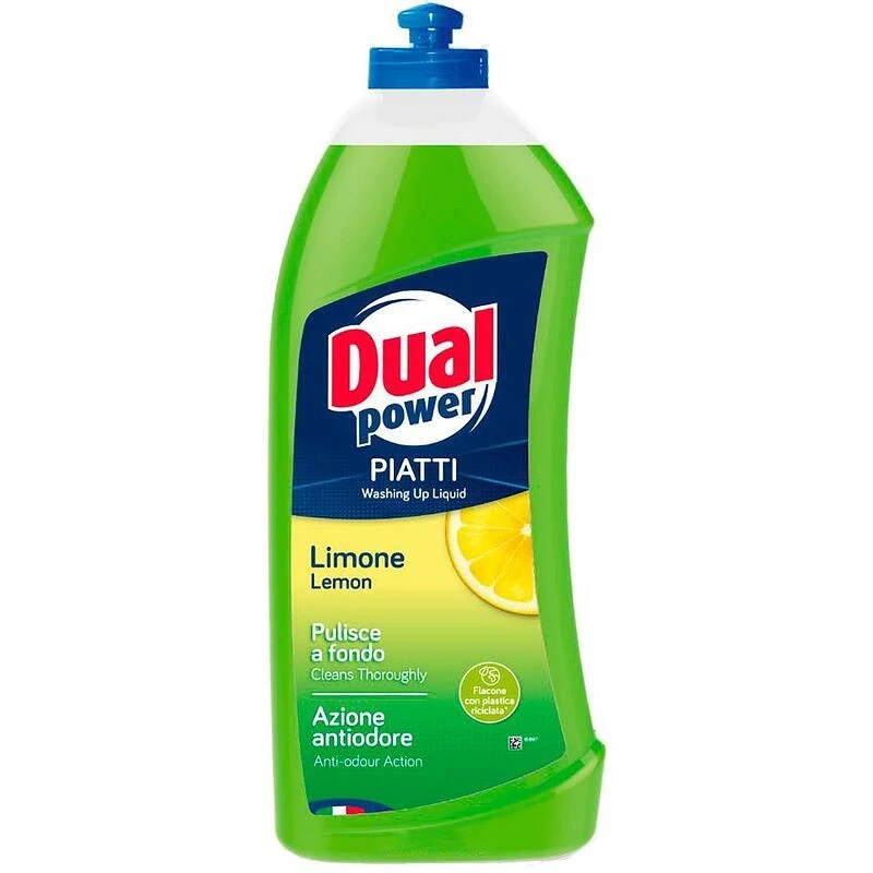 Koncentrovaný prostriedok na umývanie riadu Dual Power Limone Verde