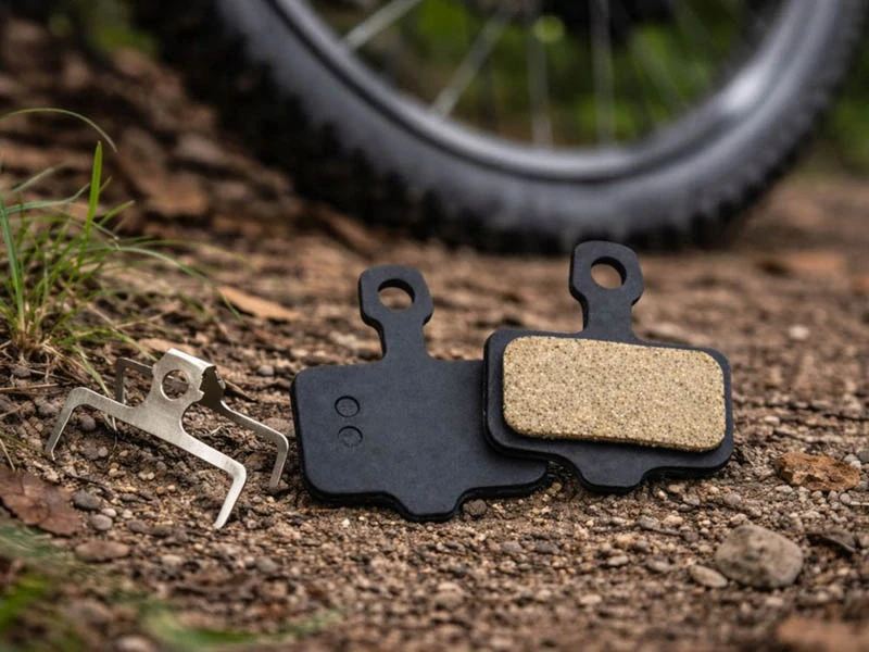 Brzdové doštičky na kotúčové brzdy bicykla