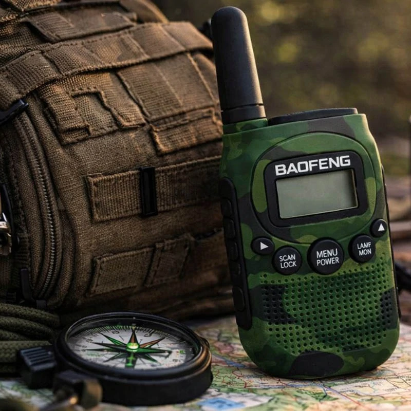 Vysielačky Baofeng BF-T6 – zelené, sada 2 ks