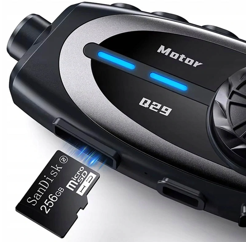 Interkom na motorku Q29 s kamerou