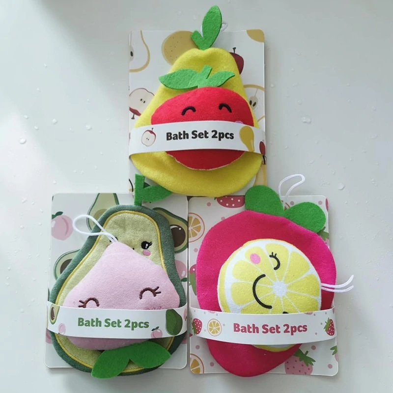 Detská sada do kúpeľa hubka a rukavica 2 ks