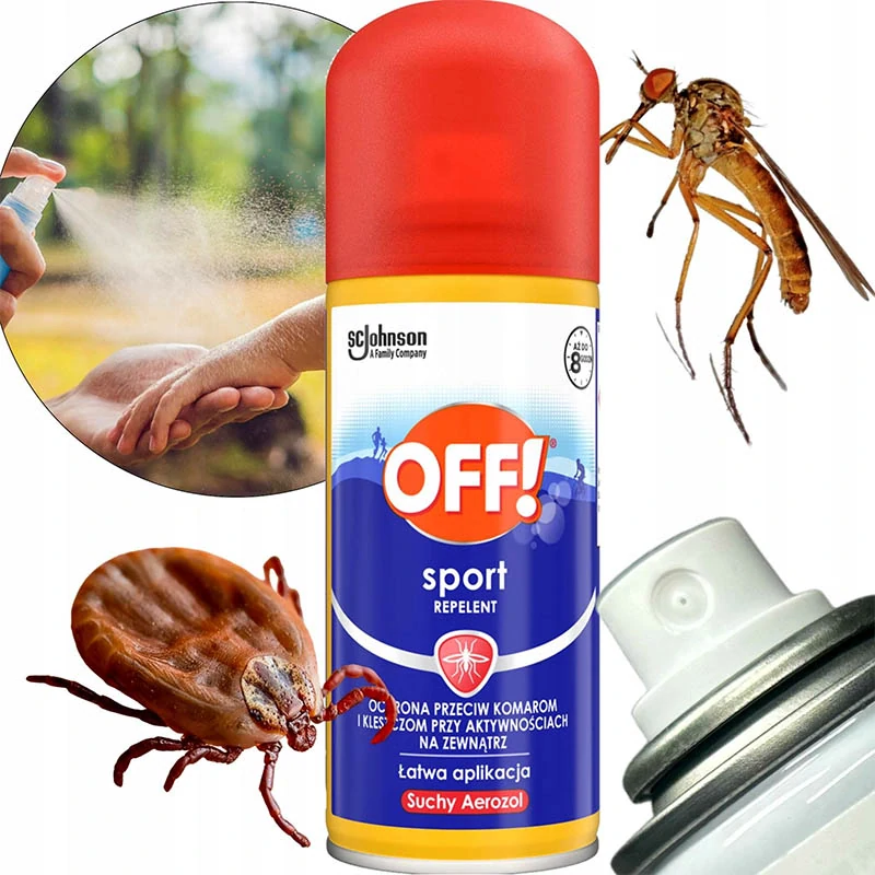 OFF! Sport repelent proti komárom a kliešťom 100 ml