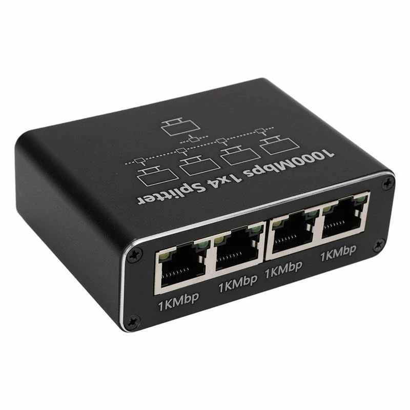 Rozbočovač LAN RJ45 na 4 porty