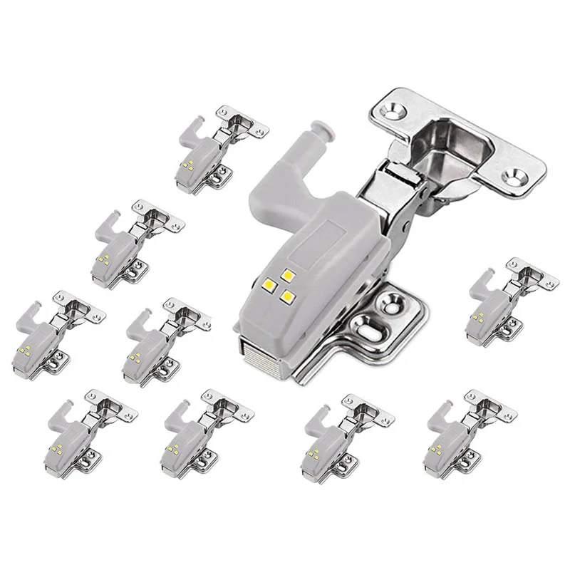 LED lampy na pánty skrinky 10 ks