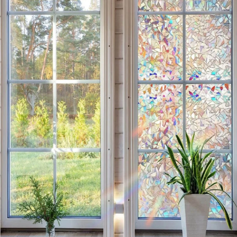 Okenná fólia vitráž 200 × 60 cm