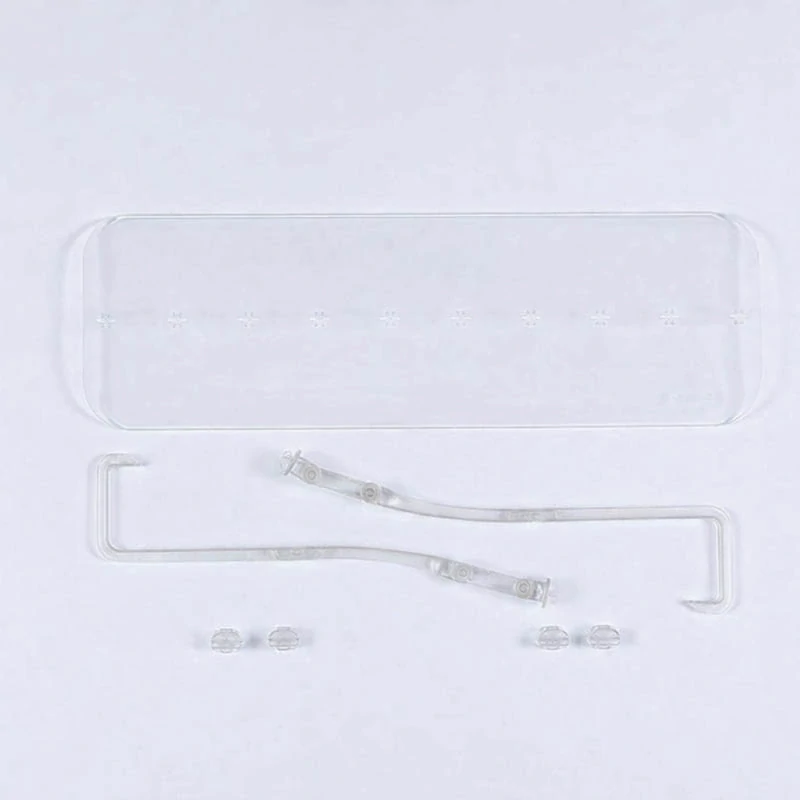 Deflektor na klimatizáciu 62-102 cm transparentný