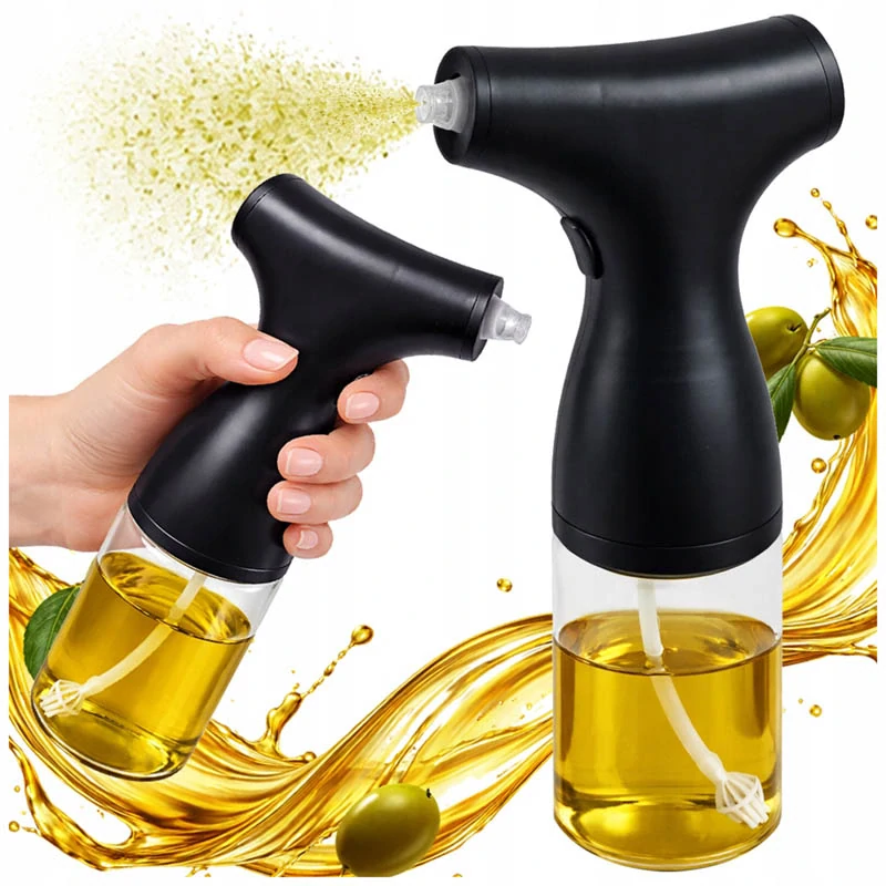 Elektrický rozprašovač na olej 200 ml čierny