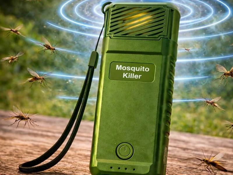 Odpudzovač komárov USB zelený