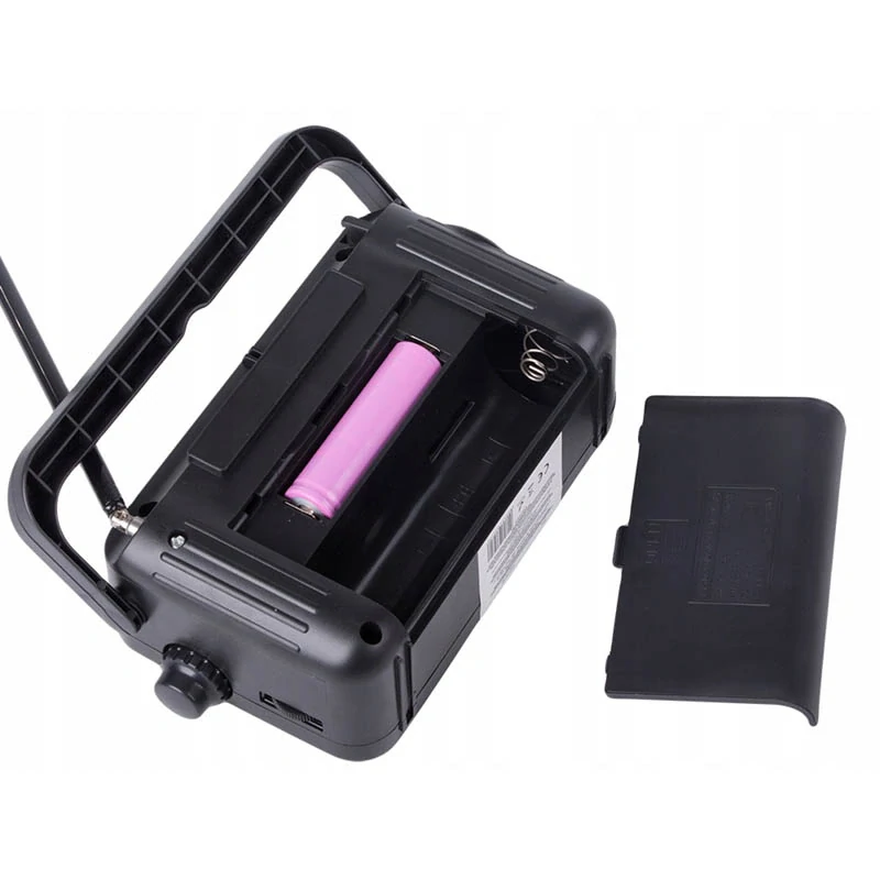 Prenosné rádio s baterkou RDD RD-306 sivé