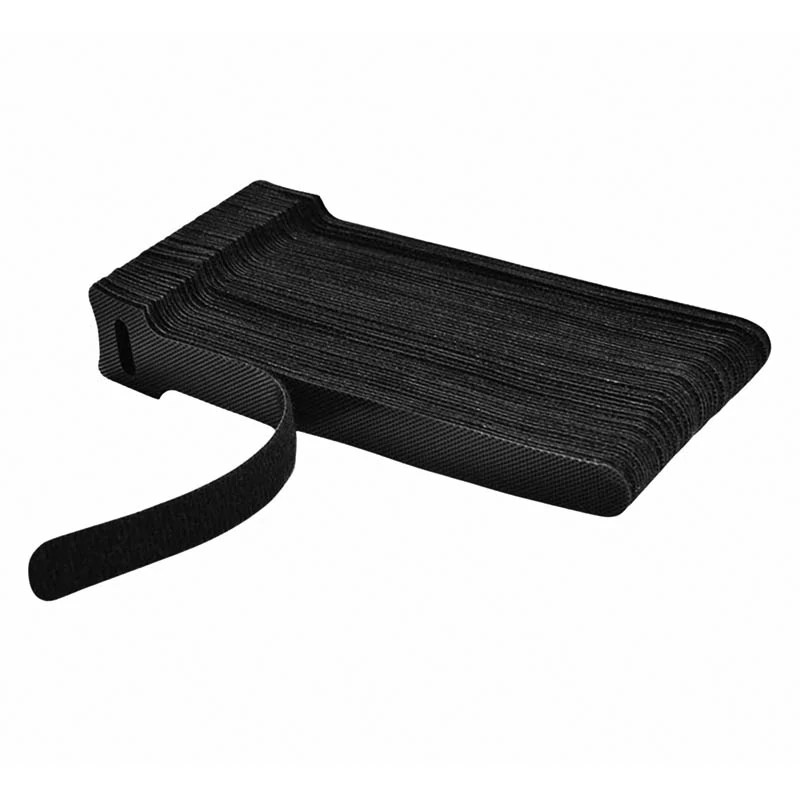 Organizér káblov na suchý zips 50 ks 25 cm