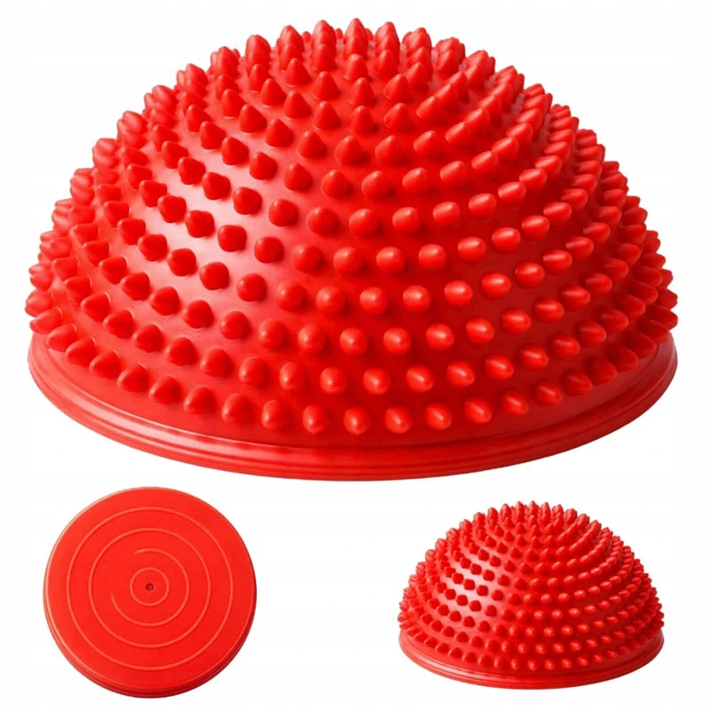 Masážna polguľa s výstupkami 16,5 cm