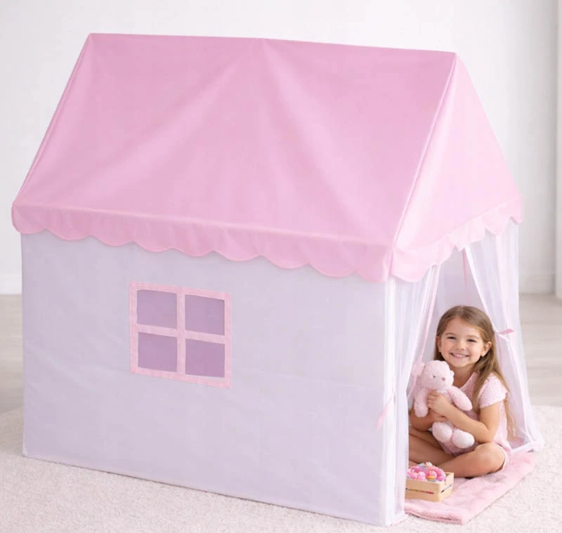 Detský stan - Zámok ružový 125 cm