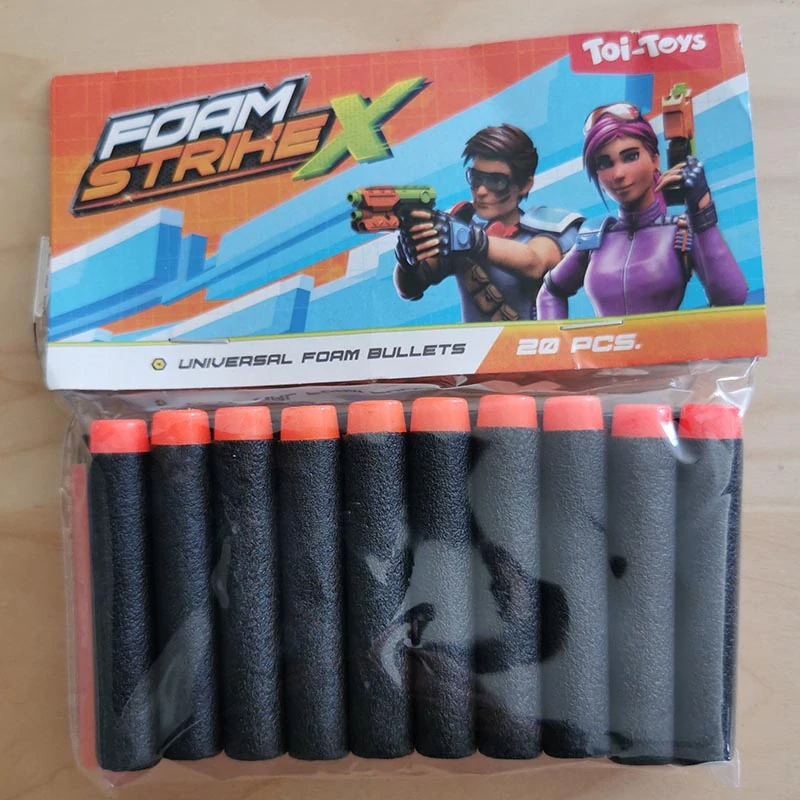 Penové náboje Foam Strike X – 20 ks