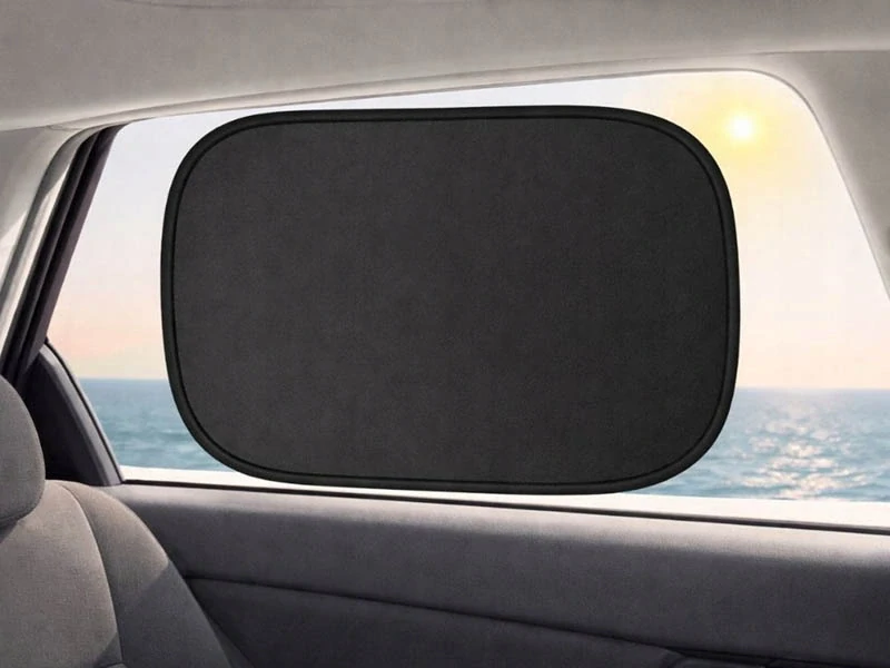 Slnečné clony na bočné okná auta 4 ks