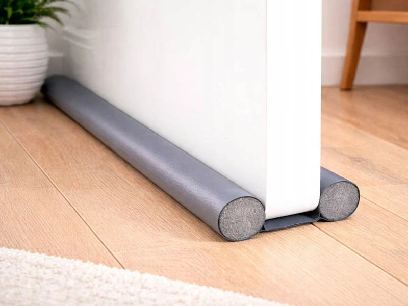 Tesnenie pod dvere proti prievanu 96cm sivé