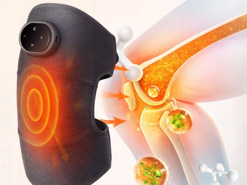 Elektrická masážna bandáž na koleno, lakeť a rameno
