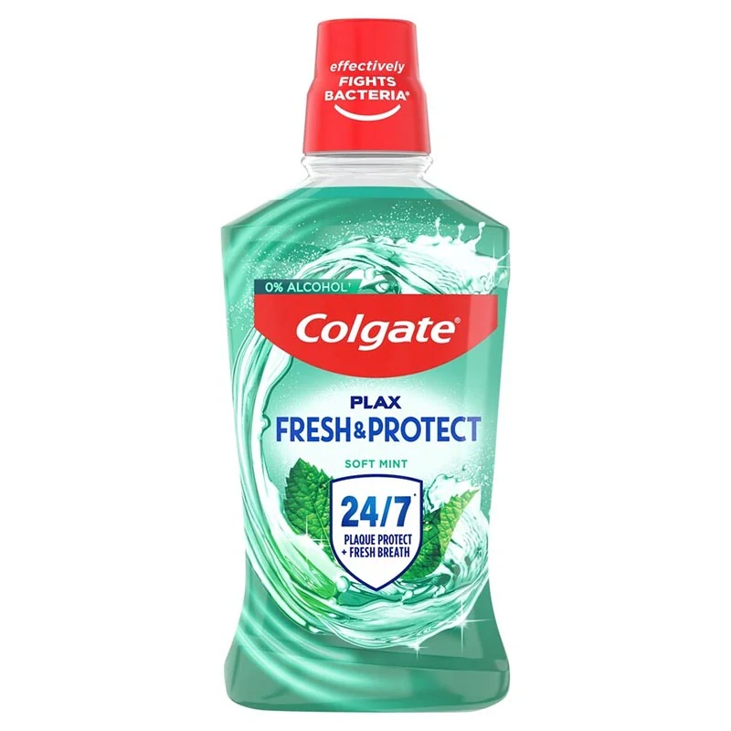 Ústna voda Colgate Plax Fresh & Protect Soft Mint 500 ml