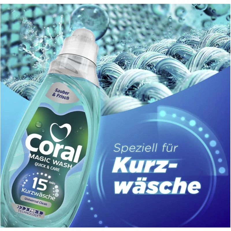 Coral Magic Wash Sports & Synthetics 840 ml