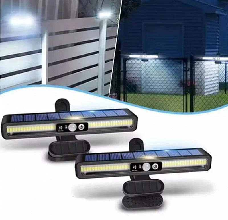 Solárna LED lampa s pohybovým senzorom