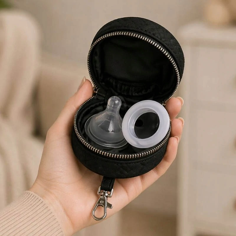 Multifunkčný batoh pre mamičku s postieľkou a USB čierny