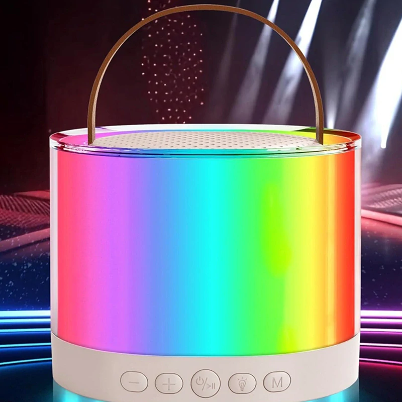 Karaoke set s 2 bezdrôtovými mikrofónmi a RGB reproduktorom