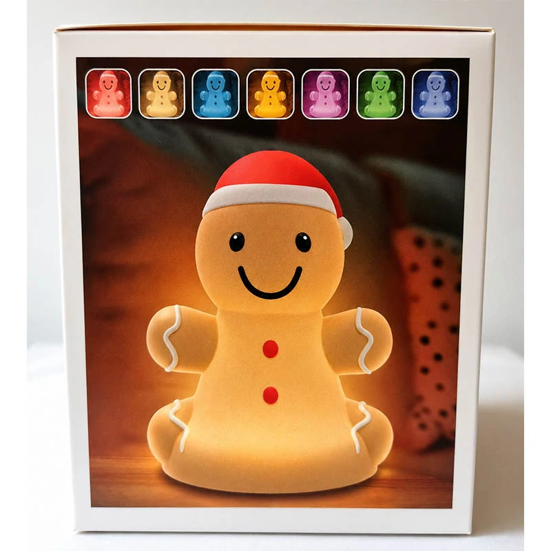 Vianočná dotyková LED lampa Perníček