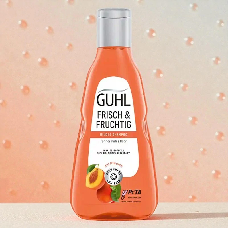 Guhl Frisch & Fruchtig šampón s broskyňou 250 ml