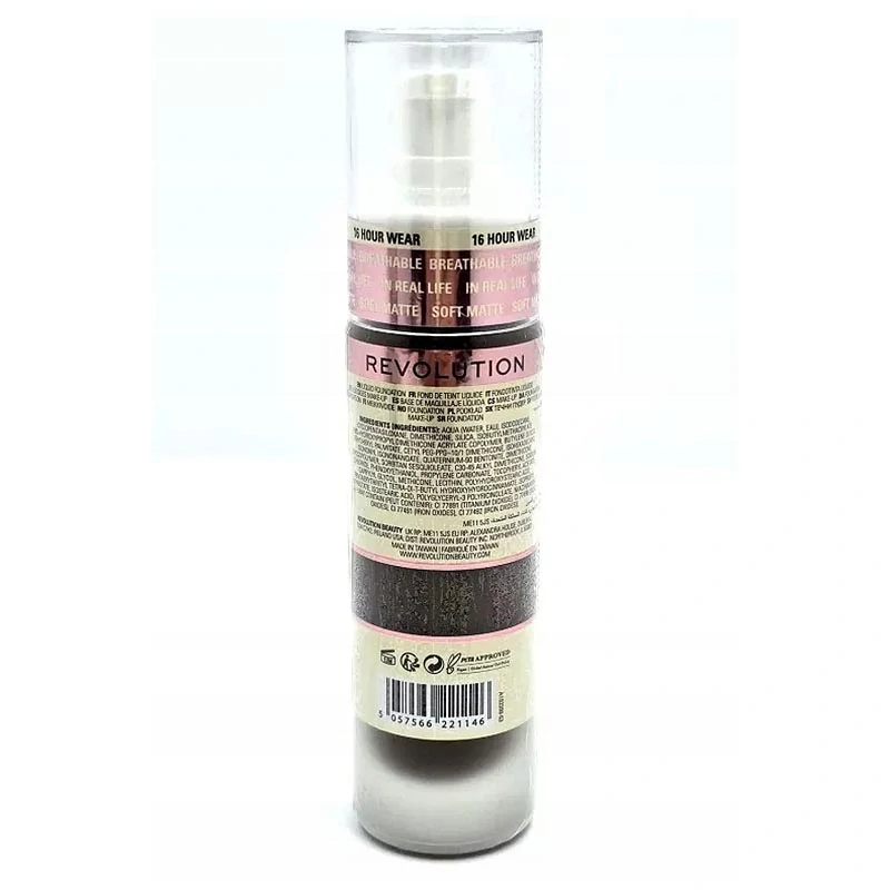 Makeup Revolution IRL Filter Longwear Foundation F20