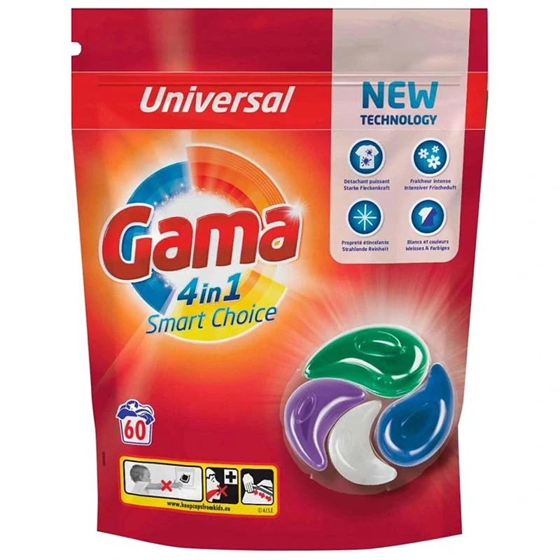 GAMA 4v1 Smart Choice Universal – pracie kapsuly 60 ks
