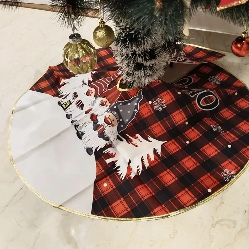 Vianočný koberček pod stromček 80 cm Ho-ho-ho