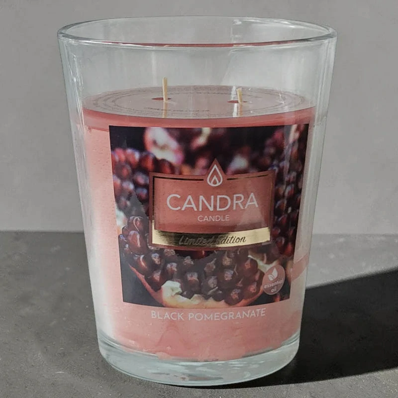 Sviečka CANDRA Limited Edition Black Pomegranate