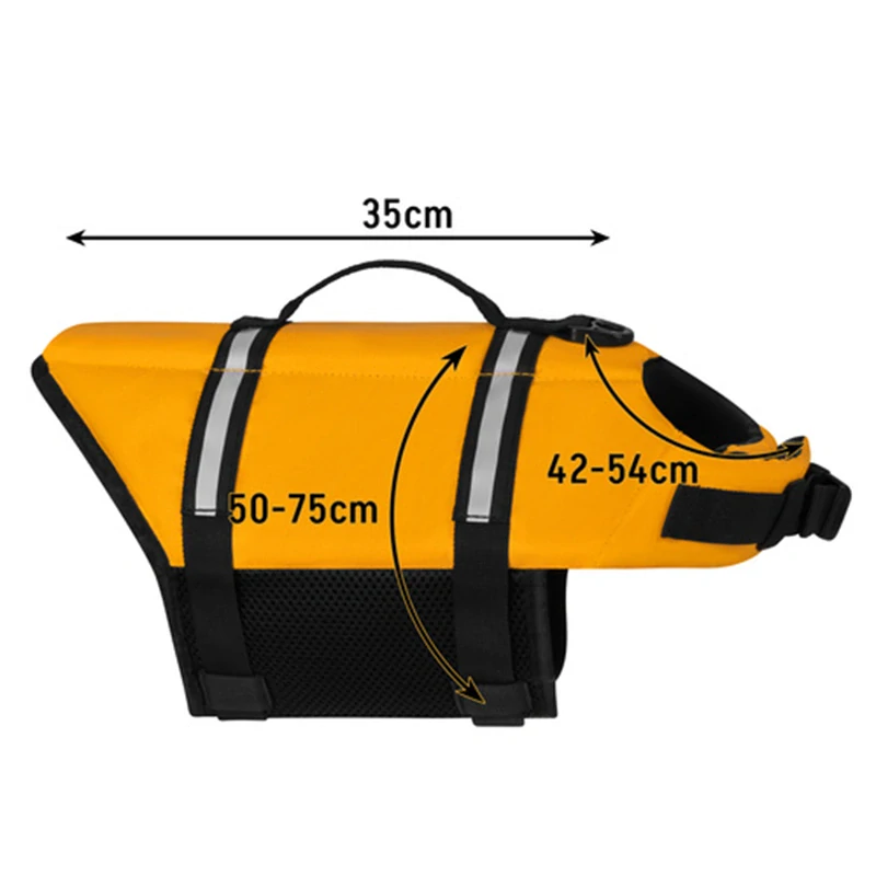 Záchranná vesta pre psa do vody veľkosť L 10-20 kg